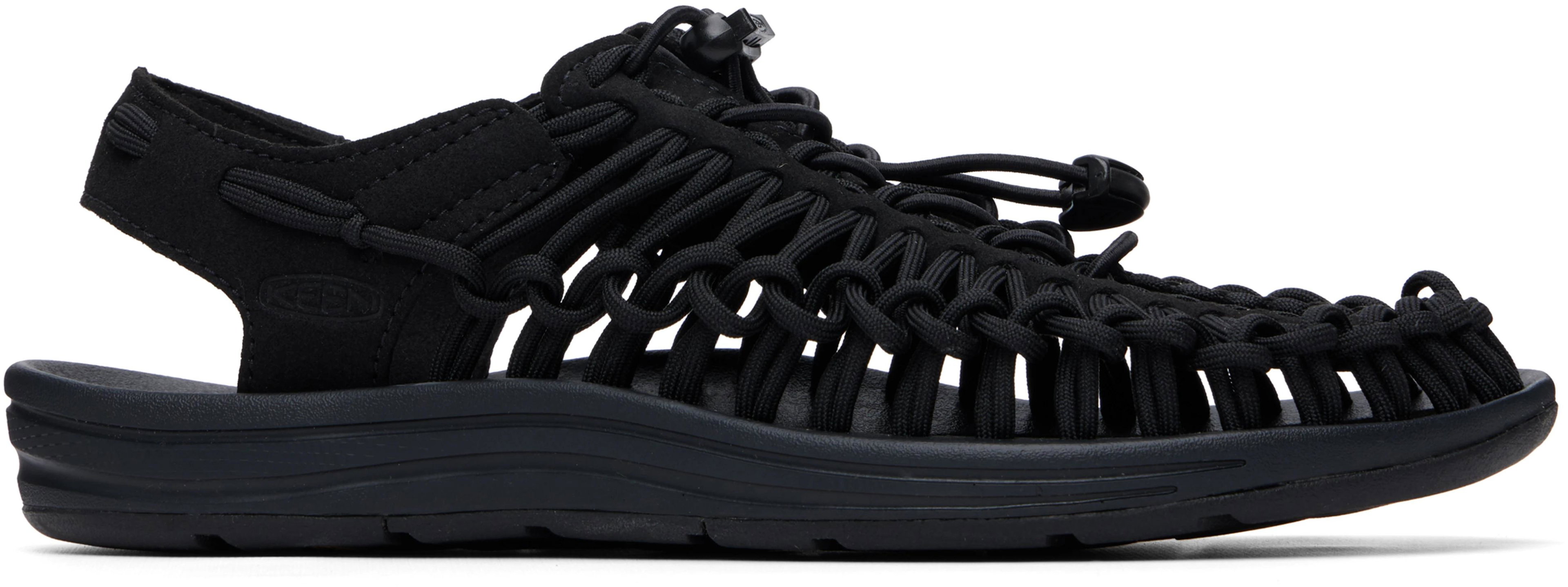 Black UNEEK Sandals by KEEN