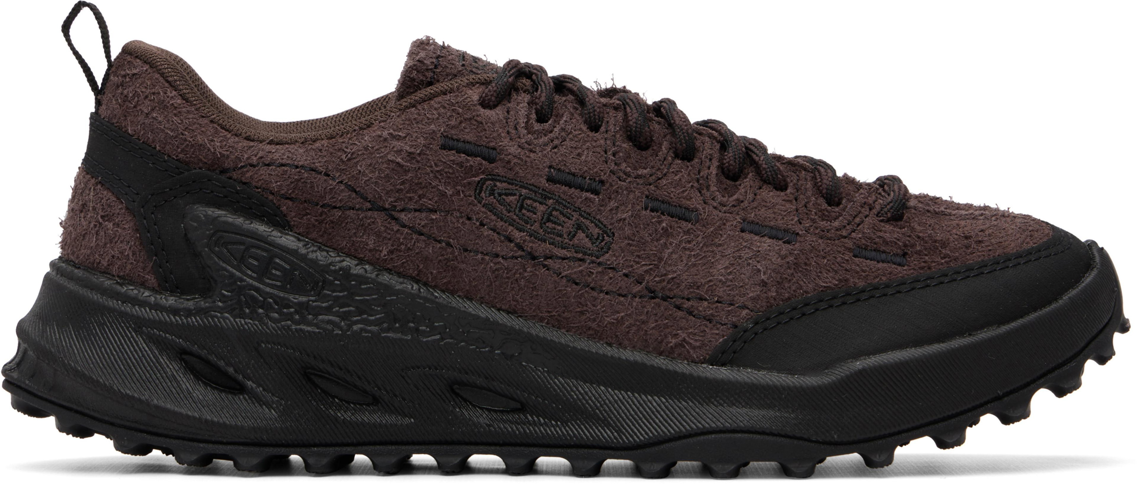 Brown Jasper Zionic Sneakers by KEEN