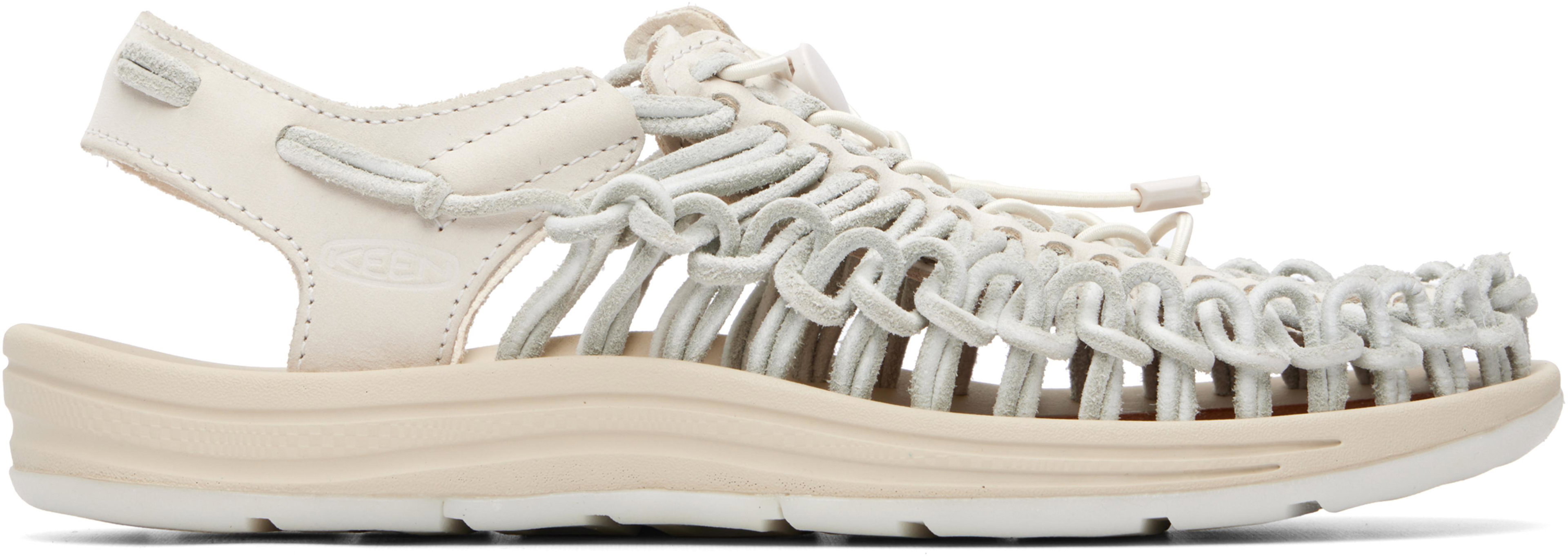 Off-White UNEEK Leather Sandals by KEEN