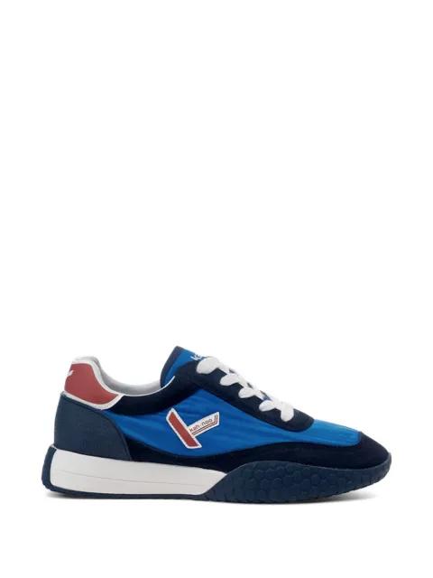 logo-patch panelled sneakers by KEH NOO