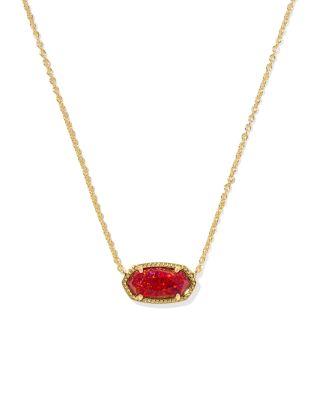 Elisa Kyrocera Opal Stone Pendant Necklace by KENDRA SCOTT