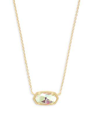 Elisa Pendant Necklace in 14K Gold Plated by KENDRA SCOTT