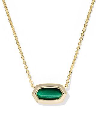 Elisa Stone Bezel Pendant Necklace by KENDRA SCOTT