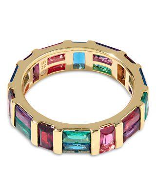 Jamie Baguette Crystal Eternity Band Ring by KENDRA SCOTT