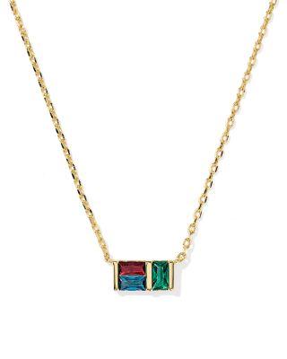 Jamie Baguette Crystal Pendant Necklace by KENDRA SCOTT Jamie Baguette Crystal Pendant Necklace by KENDRA SCOTT