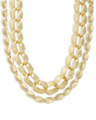 Kira Multi Strand Chain Necklace by KENDRA SCOTT