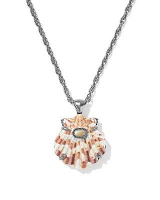 Lucia Iridescent Abalone Shell Pendant Necklace by KENDRA SCOTT