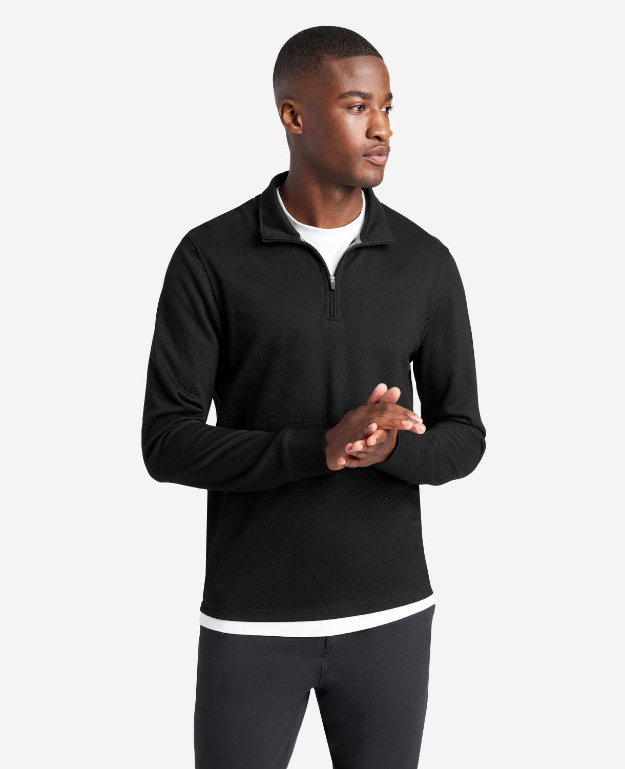 Kenneth Cole Sport Quarter-Zip Knit Pullover by KENNETH COLE