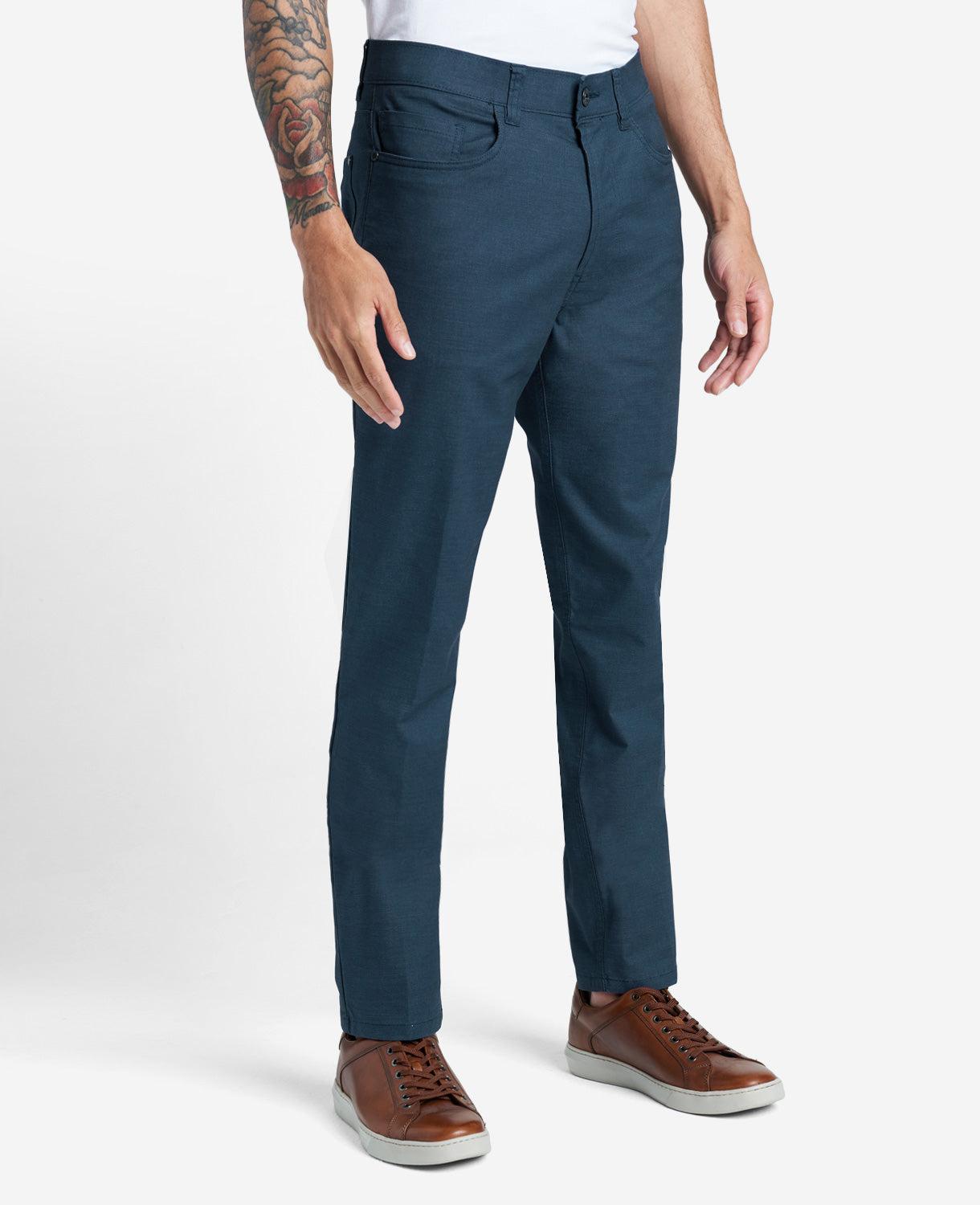 Kenneth Cole | 5-Pocket Stretch Pant With Flex Waistband by KENNETH COLE