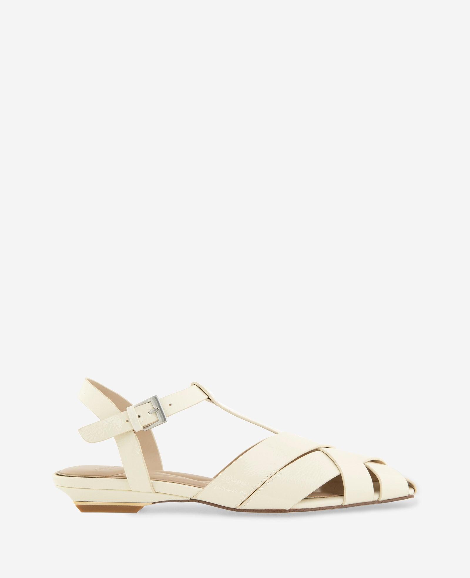 Kenneth Cole | Bindy Woven Leather T-Strap Sandal by KENNETH COLE