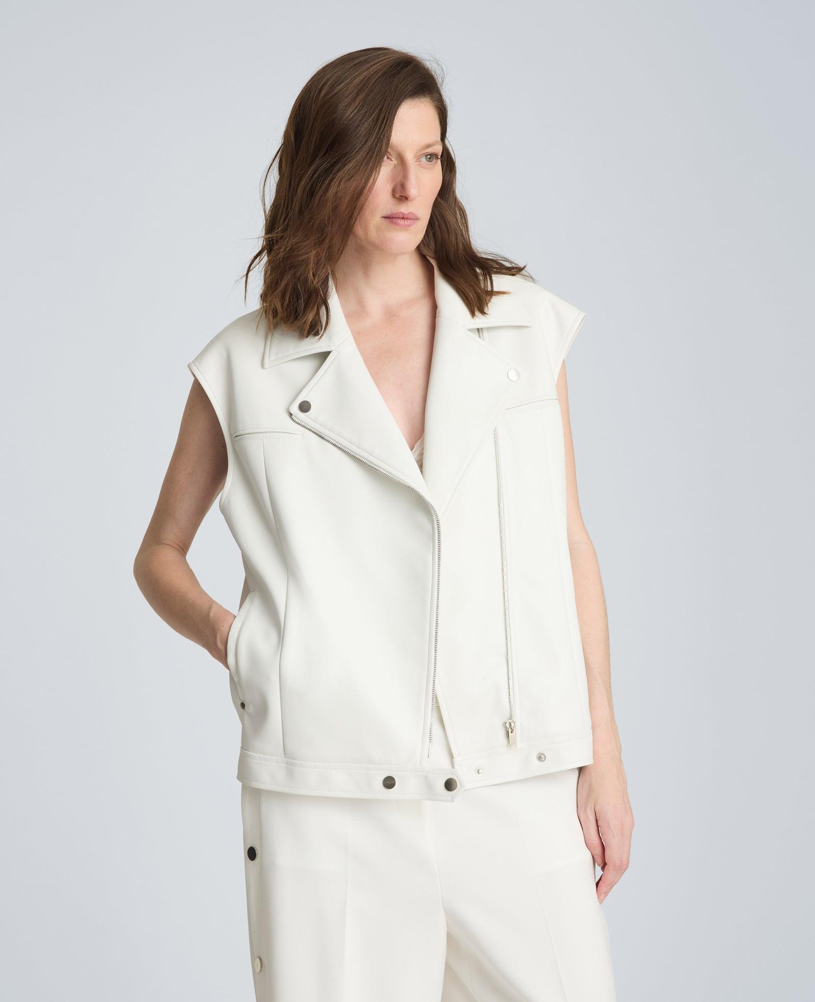 Kenneth Cole | Boxy Fit Moto Vest by KENNETH COLE