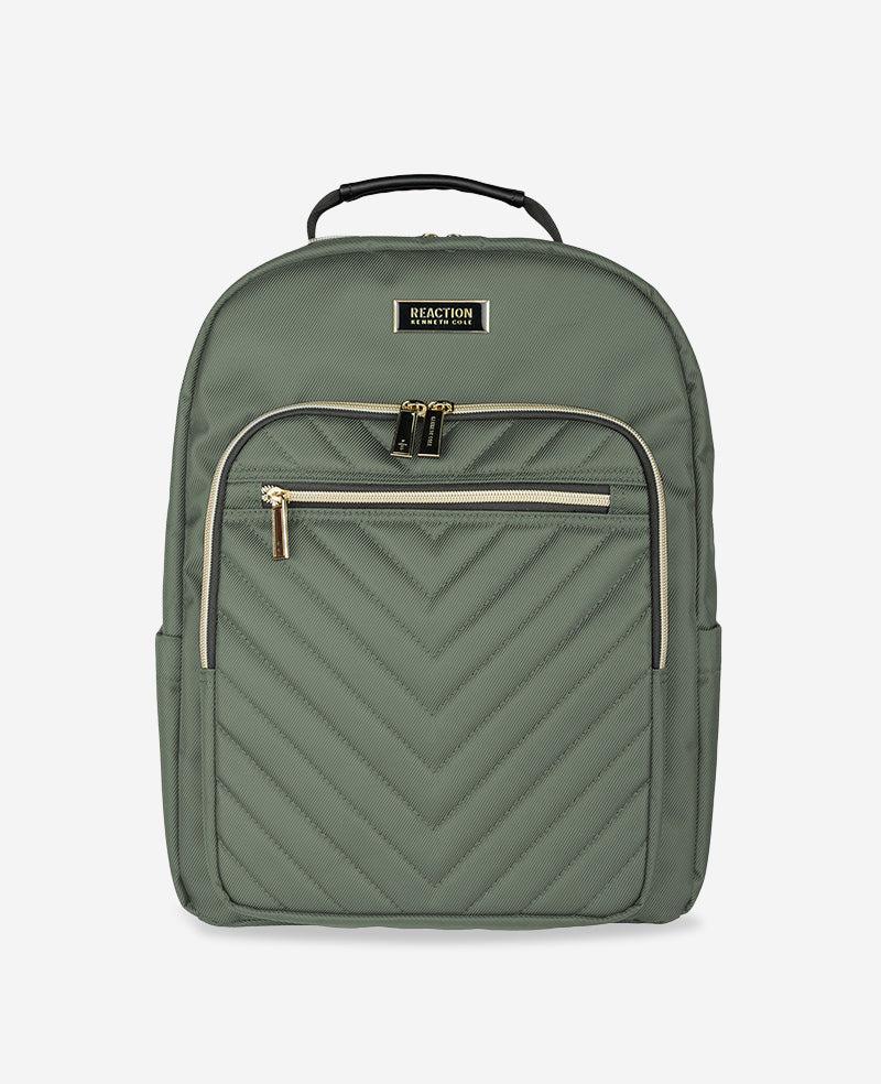Kenneth Cole | Chelsea 15.6-Inch Chevron Quilted Computer Backpack by KENNETH COLE