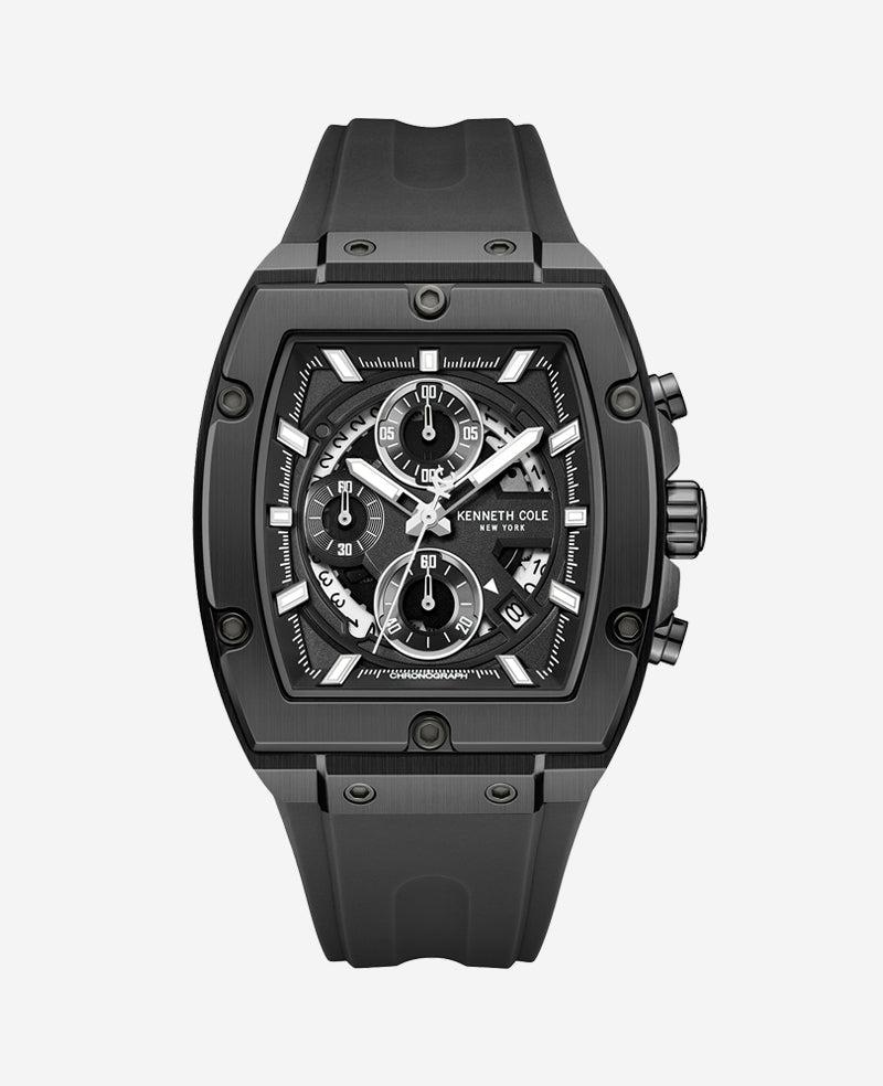 Kenneth Cole | Chronograph Sport Silicone Watch by KENNETH COLE
