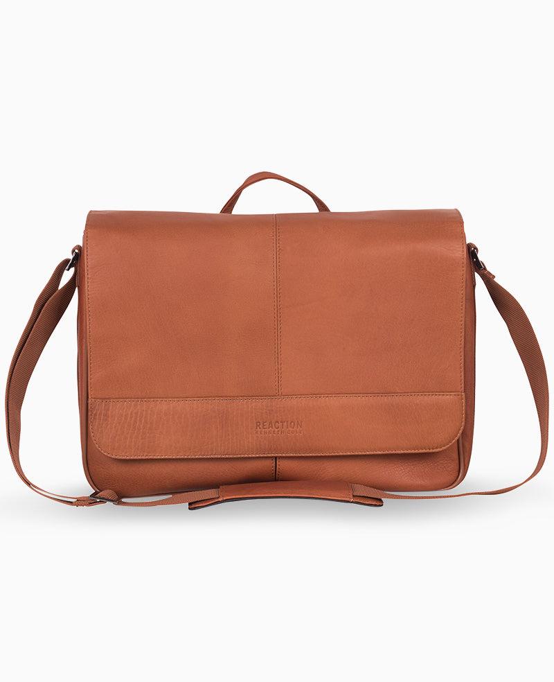Kenneth Cole | Colombian Leather Crossbody Messenger Bag by KENNETH COLE