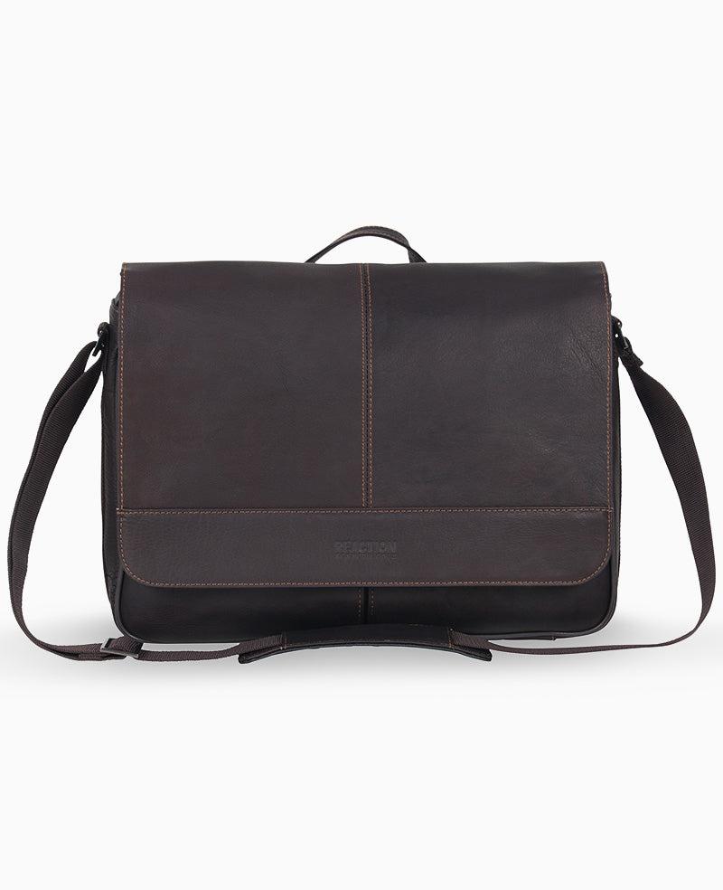 Kenneth Cole | Colombian Leather Crossbody Messenger Bag by KENNETH COLE