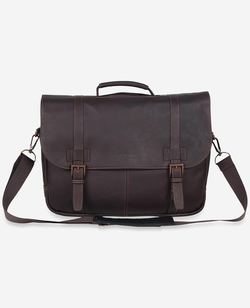 Kenneth Cole | Colombian Leather Flapover Messenger Bag by undefined Kenneth Cole | Colombian Leather Flapover Messenger Bag by undefined