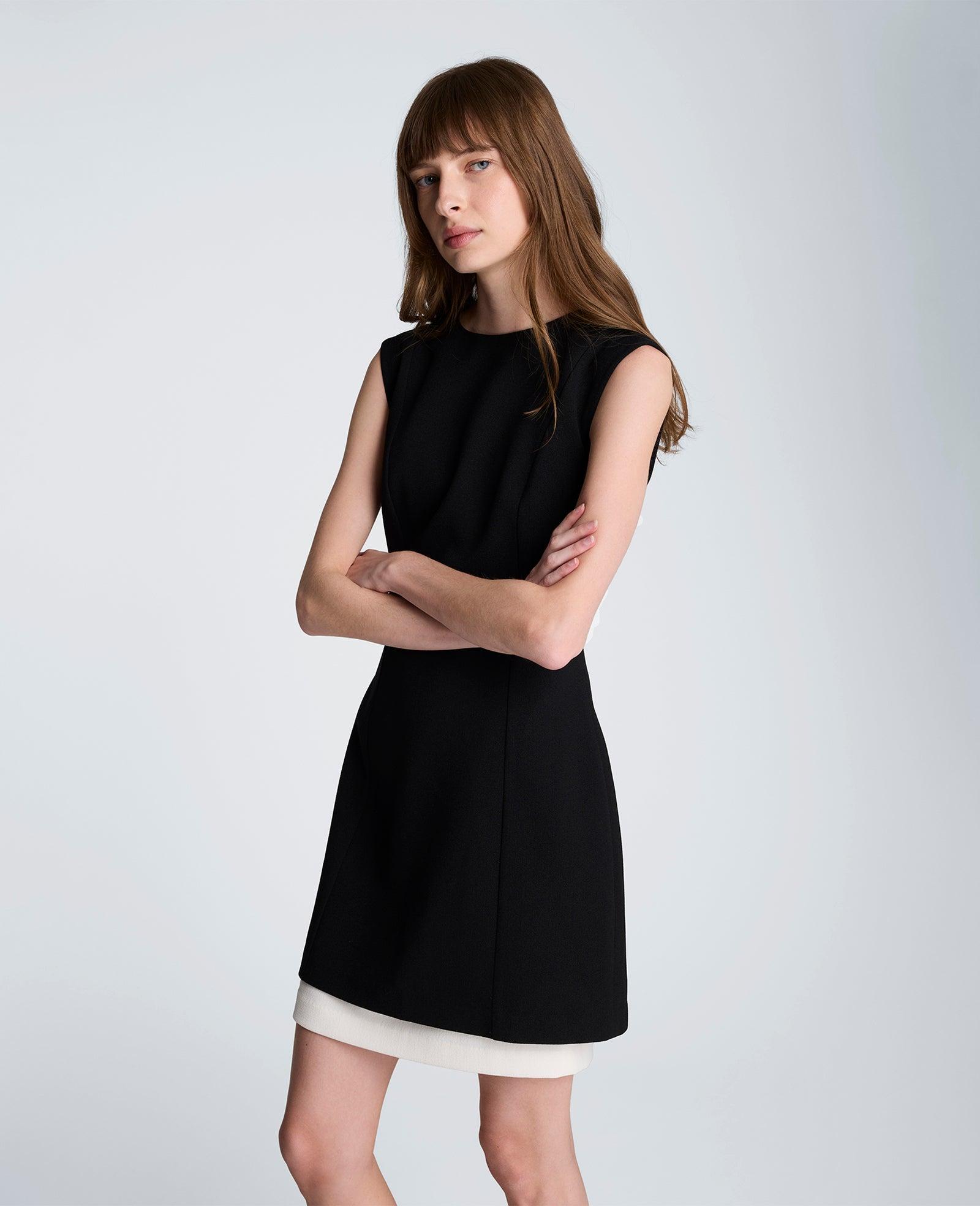 Kenneth Cole | Color Block Hem Mini Fit And Flare Dress by KENNETH COLE