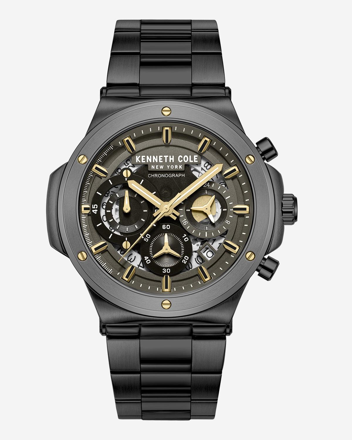 Kenneth Cole | Contrast Dress Sport Watch by KENNETH COLE