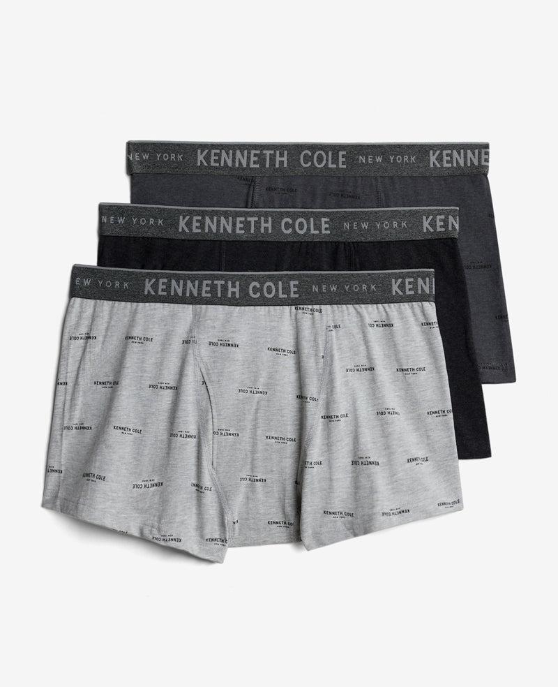 Kenneth Cole | Cotton Stretch Trunks 3-Pack by KENNETH COLE Kenneth Cole | Cotton Stretch Trunks 3-Pack by KENNETH COLE