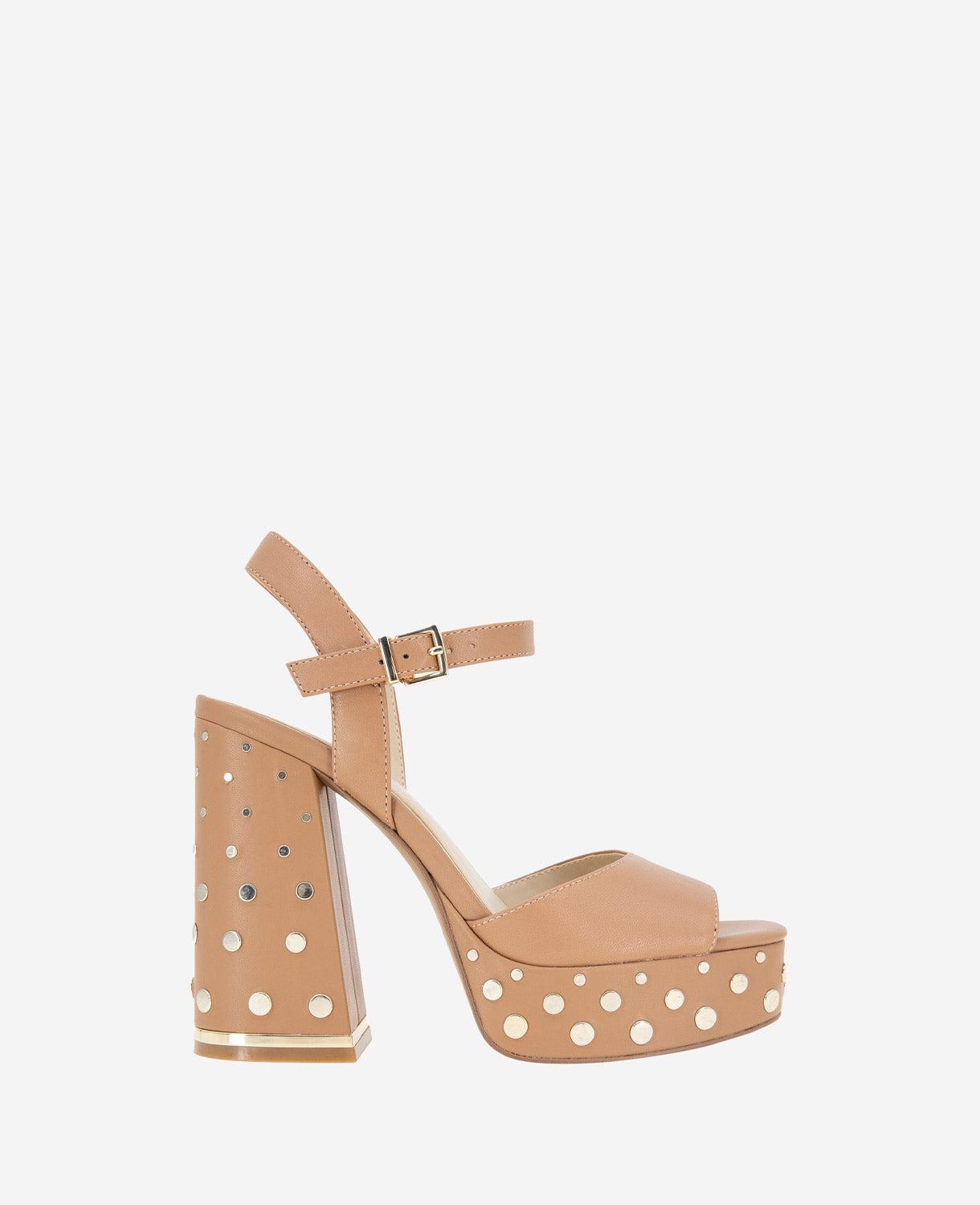 Kenneth Cole | Dolly Stud Ankle Strap Platform Heeled Sandal by KENNETH COLE