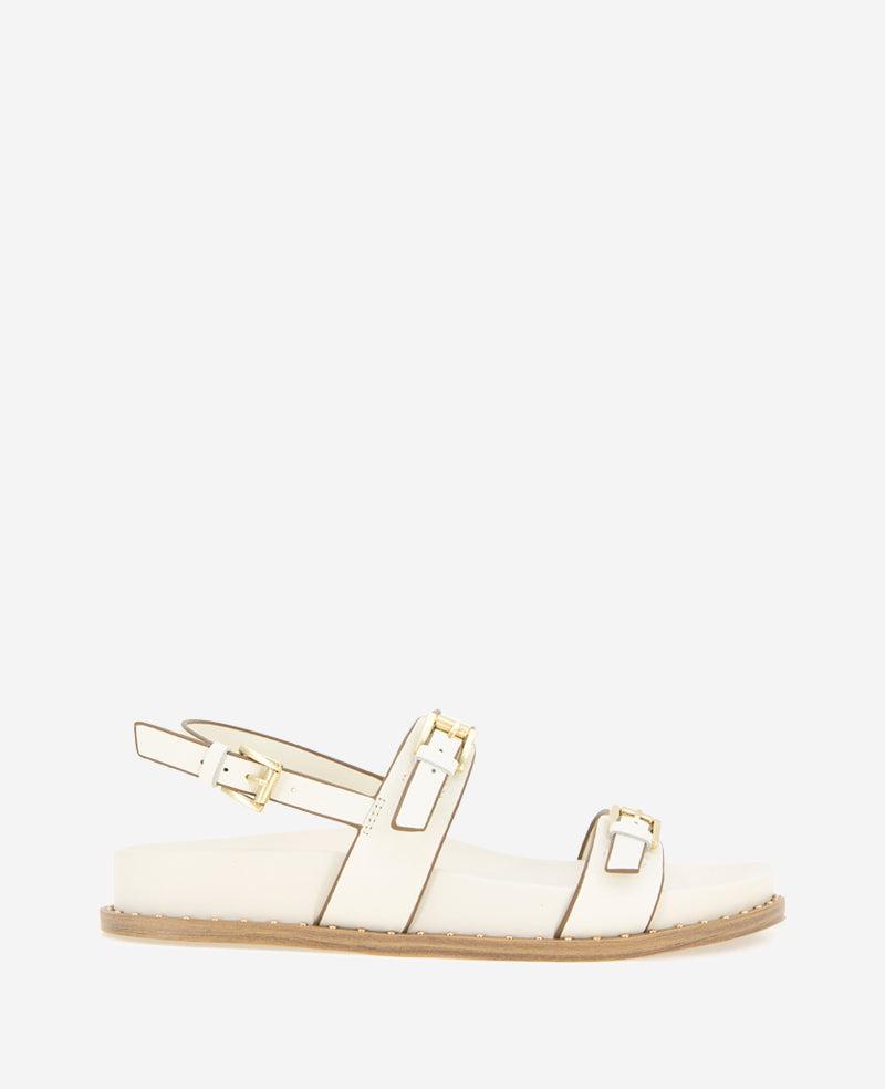 Kenneth Cole | Drinity Leather Band Buckle Sandal by KENNETH COLE