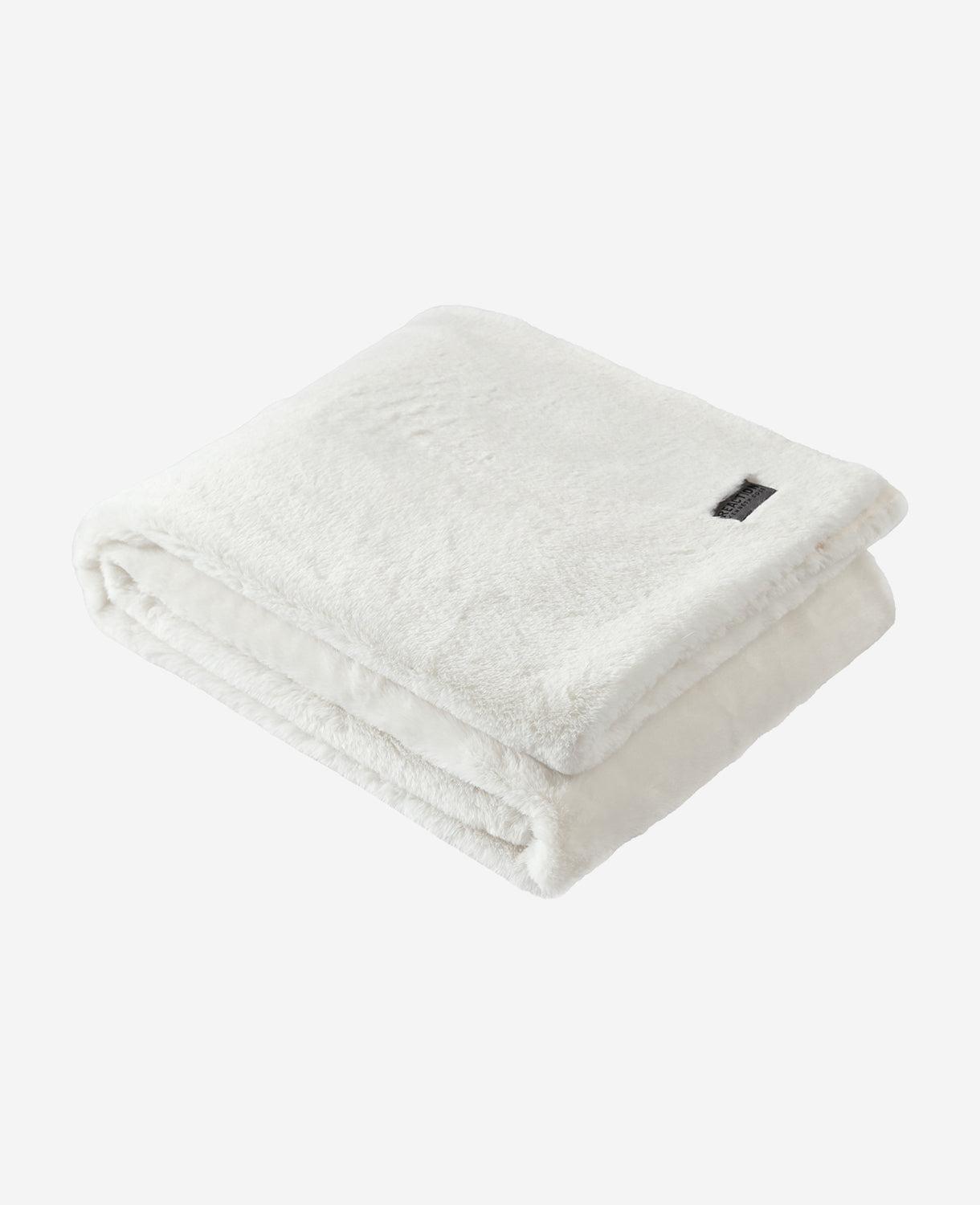 Kenneth Cole | Faux Fur Solid Throw Blanket by KENNETH COLE