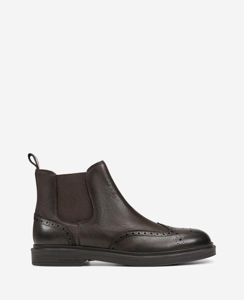 Kenneth Cole | Frank Double Gore Wingtip Chelsea Boot by KENNETH COLE