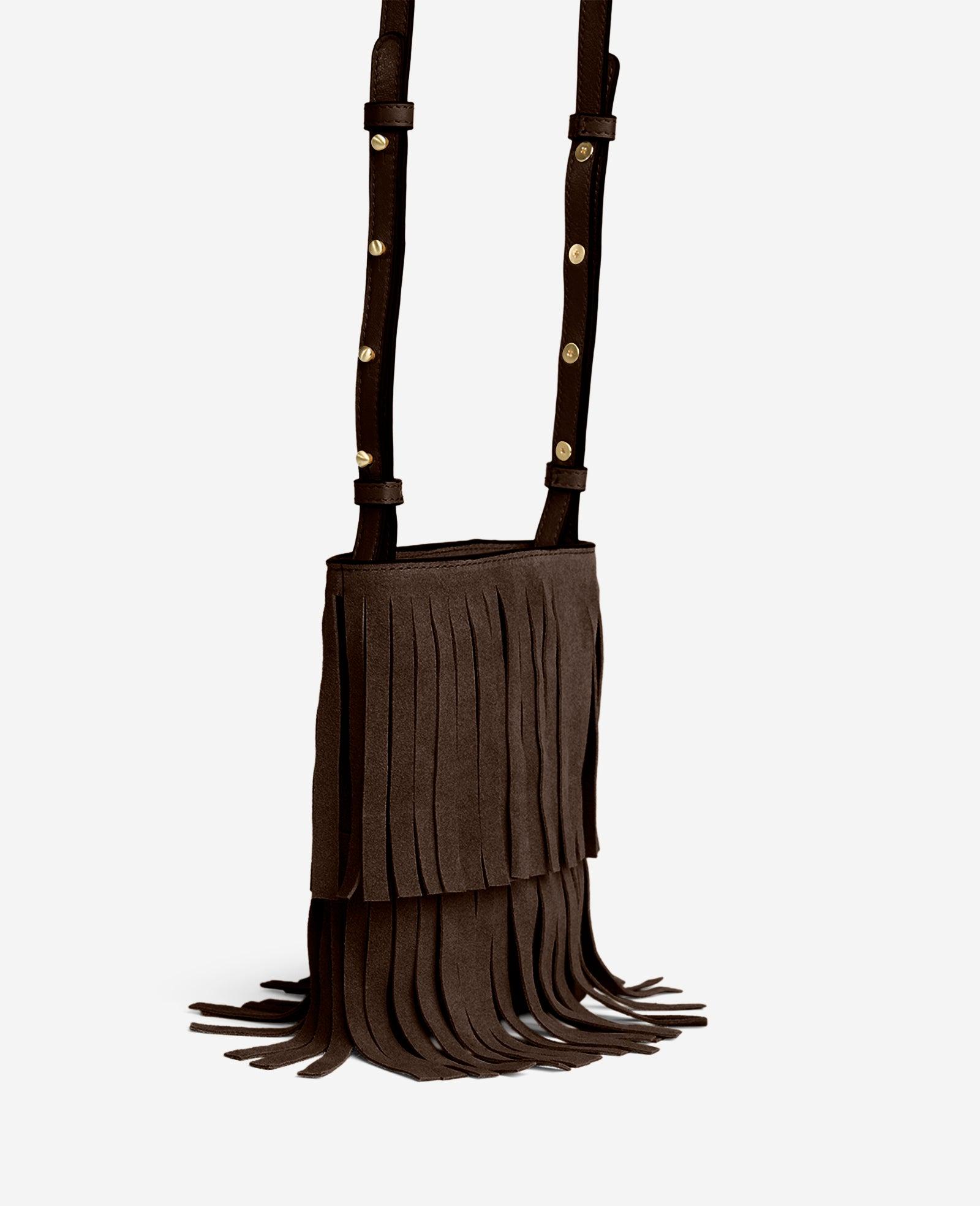 Kenneth Cole | Fringe Crossbody Pouch Bag by KENNETH COLE