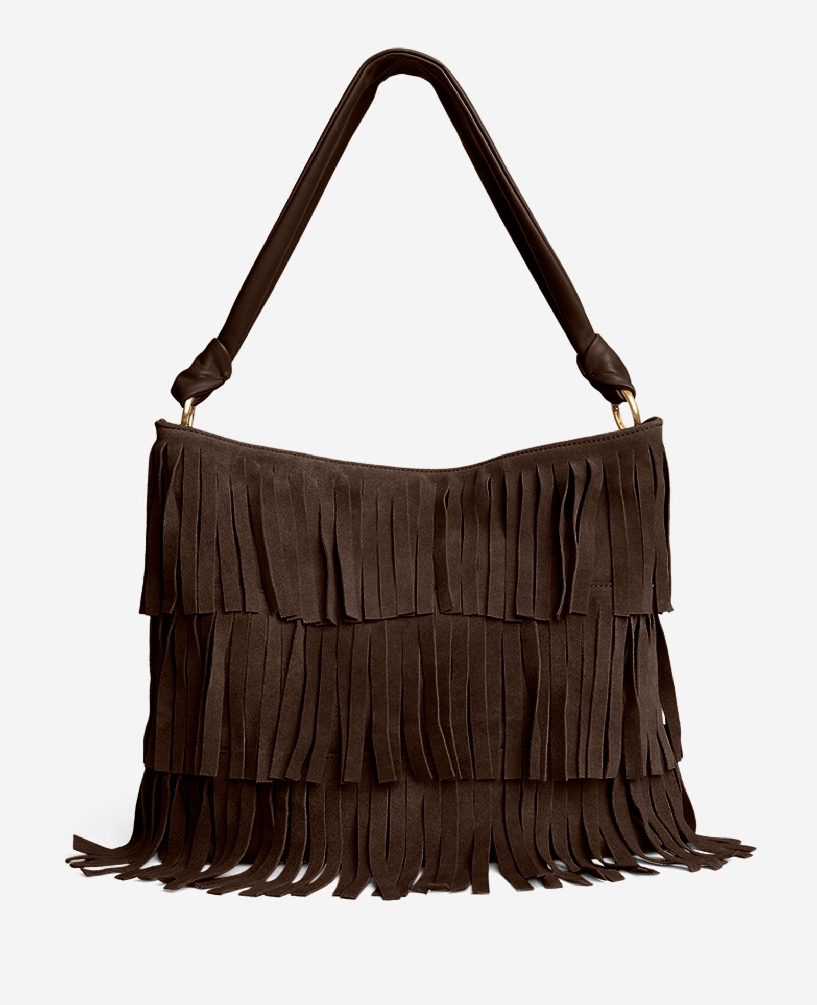 Kenneth Cole | Fringe Slouch Hobo Bag by KENNETH COLE