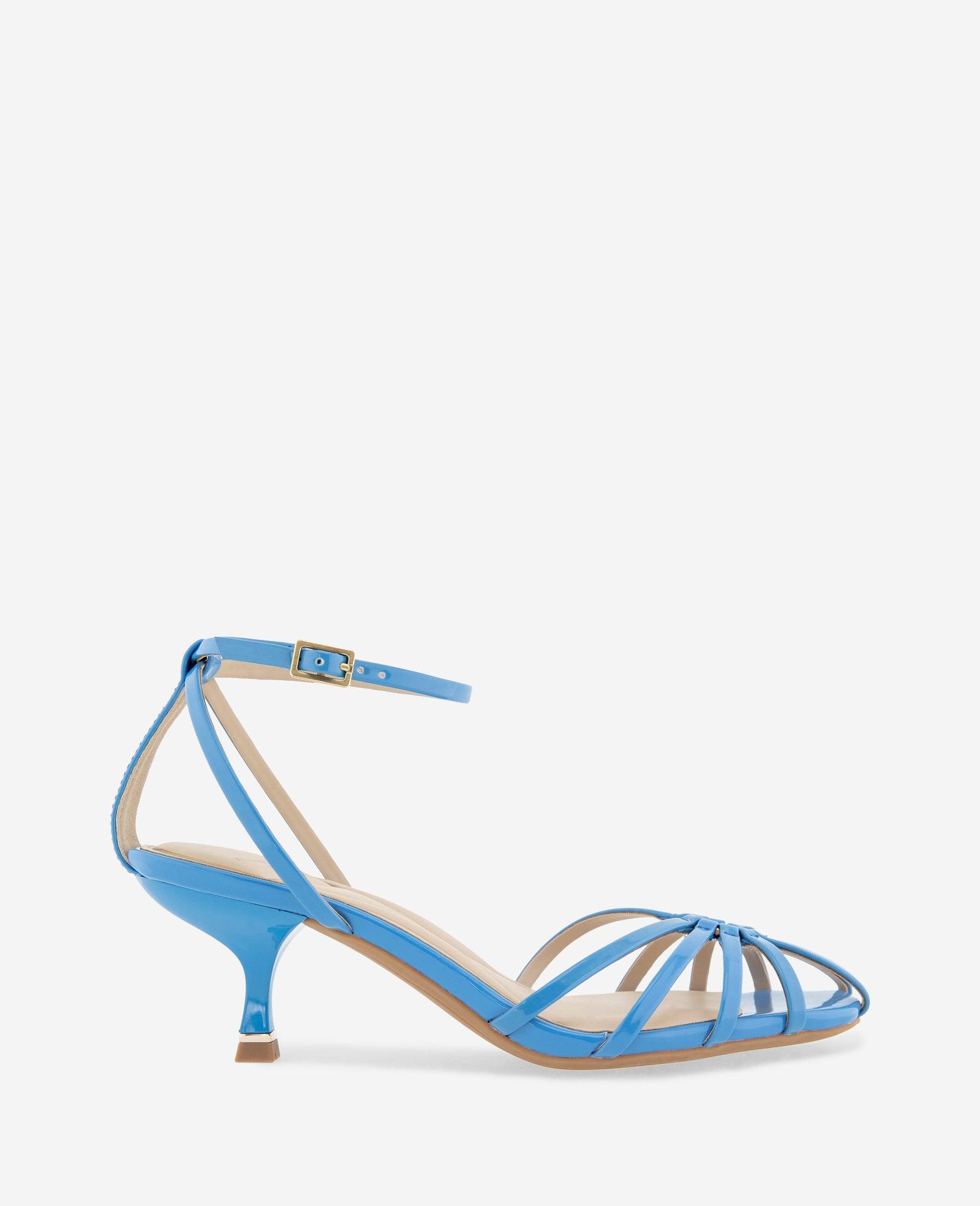 Kenneth Cole | Genevieve Patent Cage Toe Ankle Strap Heel by KENNETH COLE