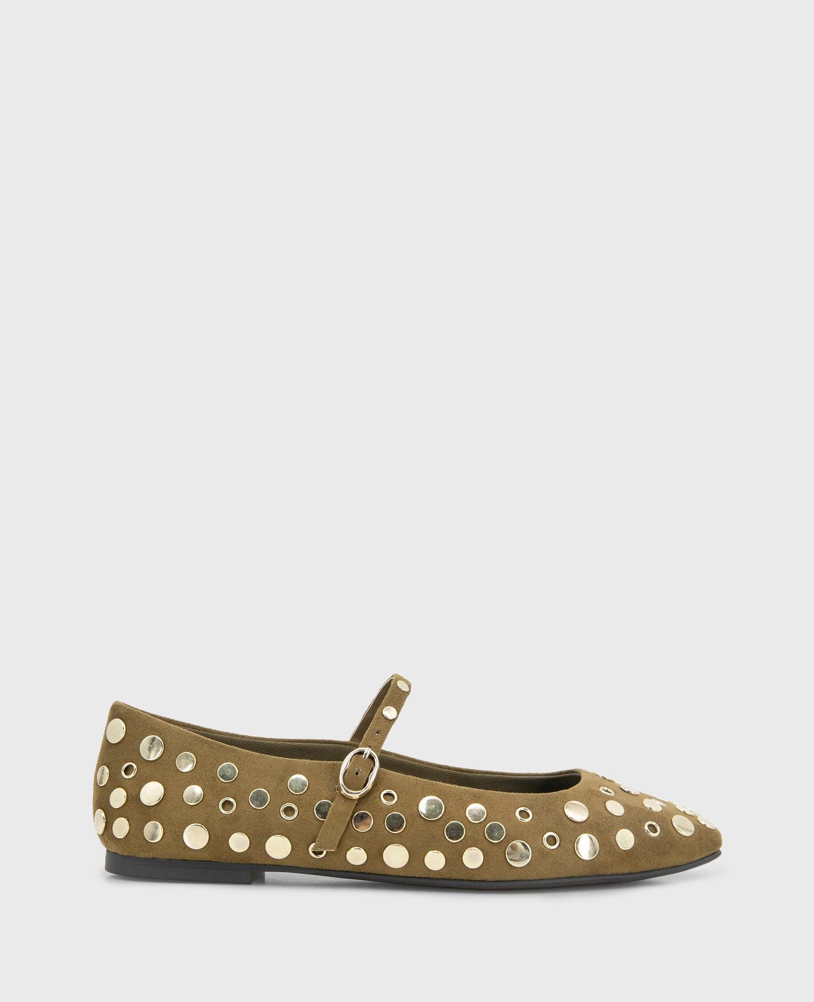 Kenneth Cole | Jasper Suede Stud Ballet Flat by KENNETH COLE