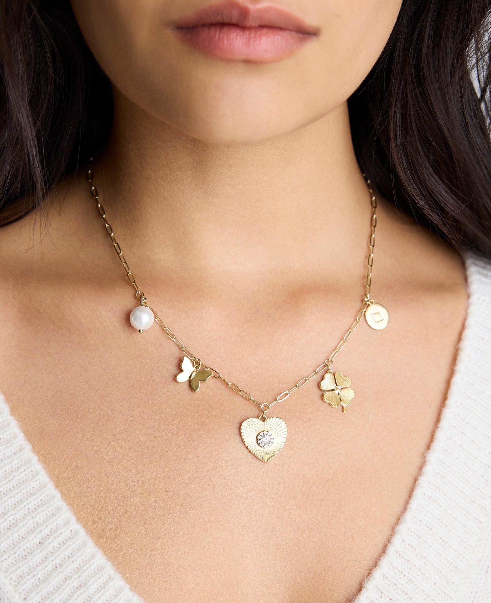 Kenneth Cole | Jennifer Miller Mental Health Coalition Charm Necklace by KENNETH COLE