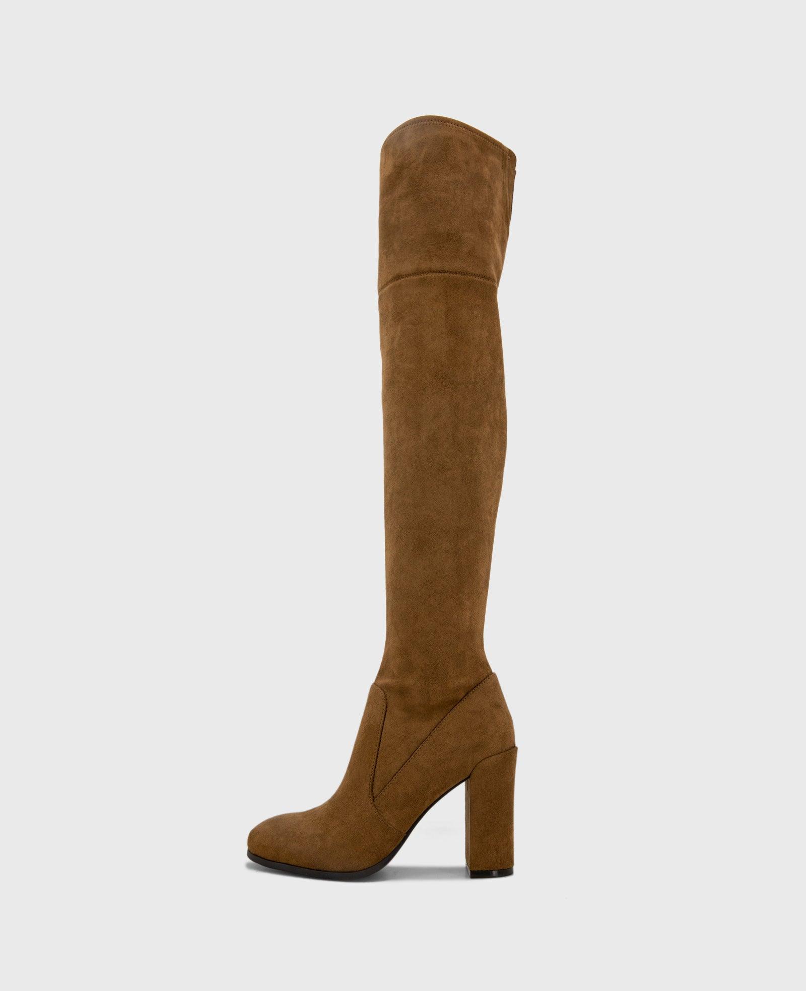 Kenneth Cole | Josie Suede Tall Knee Heeled Boot by KENNETH COLE