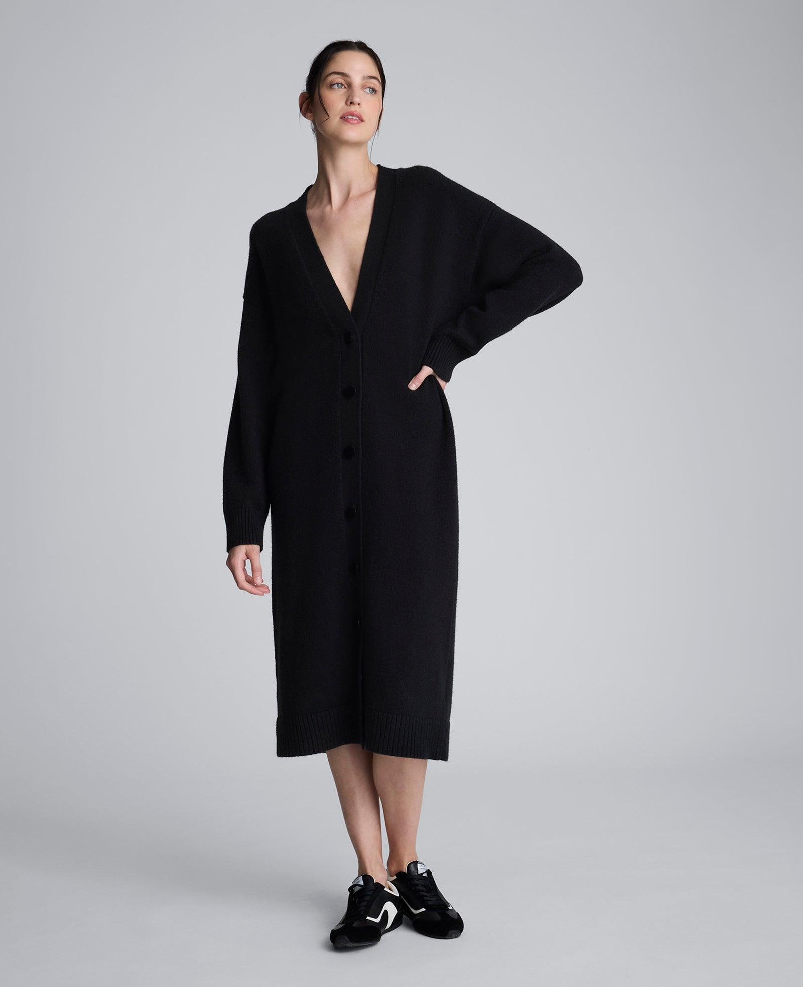 Kenneth Cole | Long Button Front Cardigan Duster by KENNETH COLE