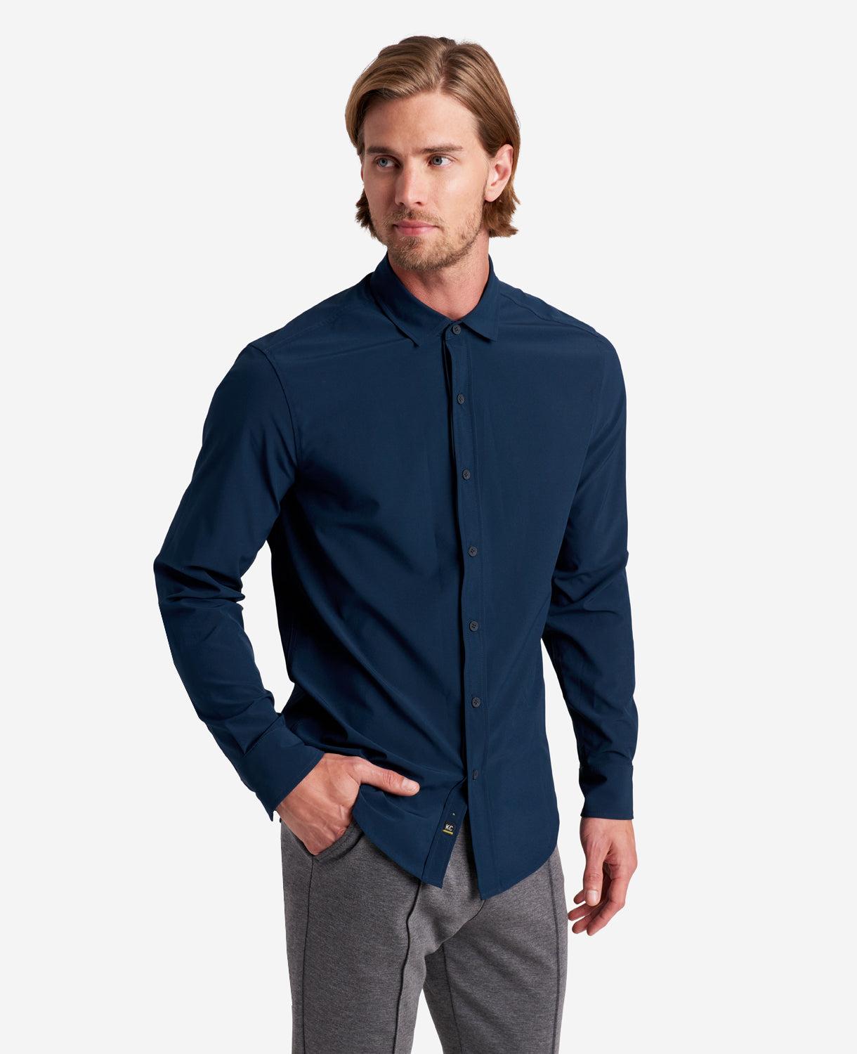 Kenneth Cole | Long Sleeve Button Down Sport Shirt by KENNETH COLE