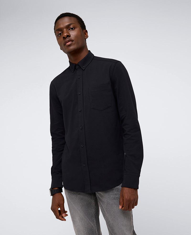 Kenneth Cole | Long Sleeve Button Down Stretch Shirt With Pocket by KENNETH COLE