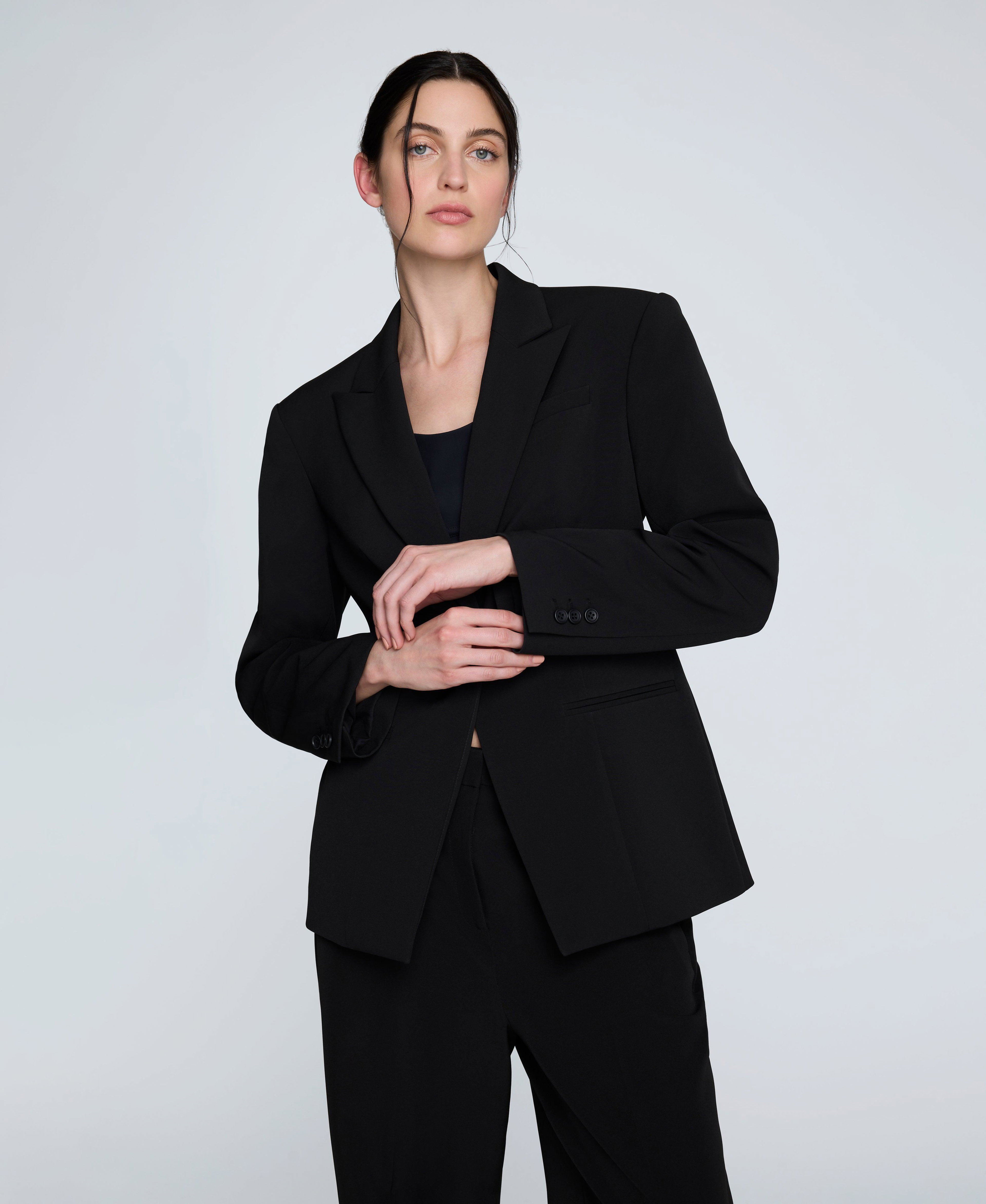 Kenneth Cole | Luxe Twill Slim One Button Jacket by KENNETH COLE
