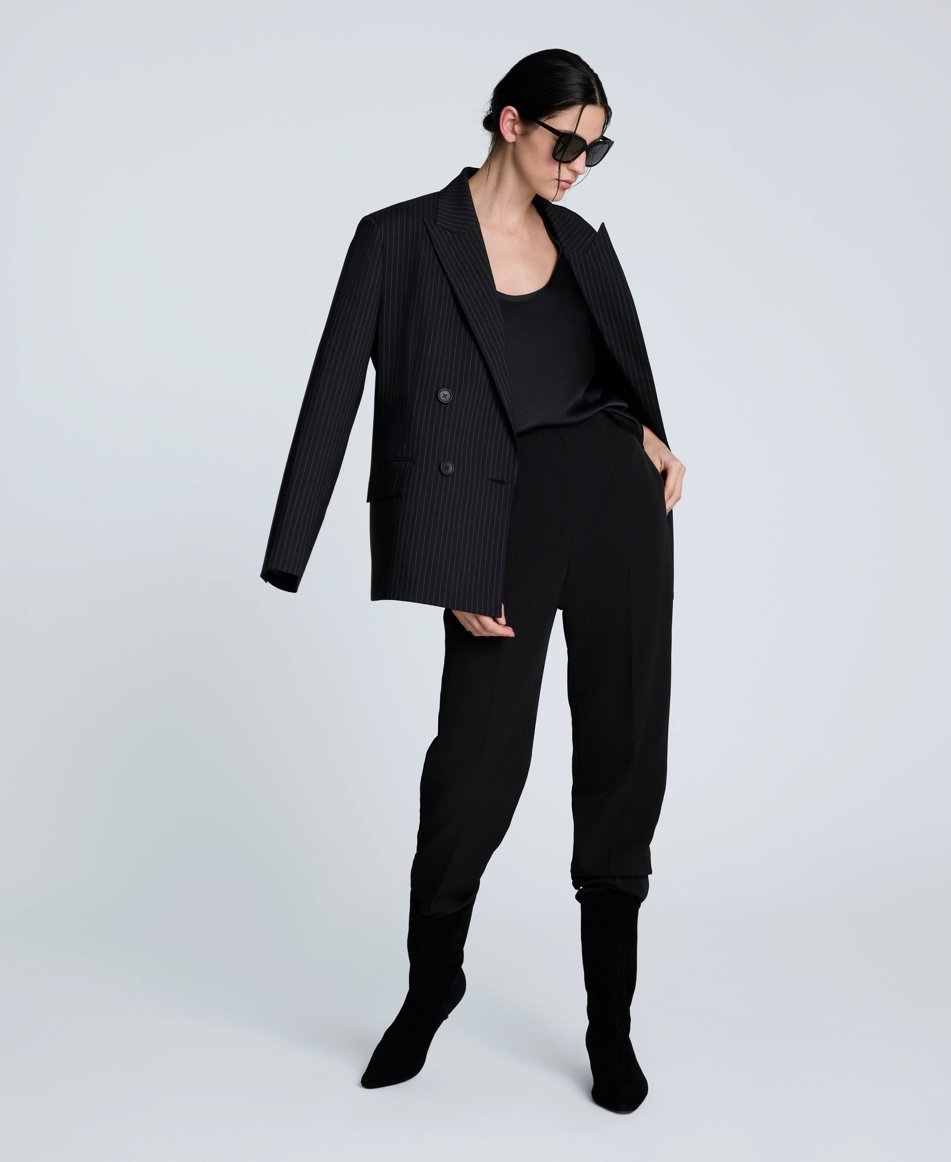 Kenneth Cole | Luxe Twill Straight Leg Pant by KENNETH COLE