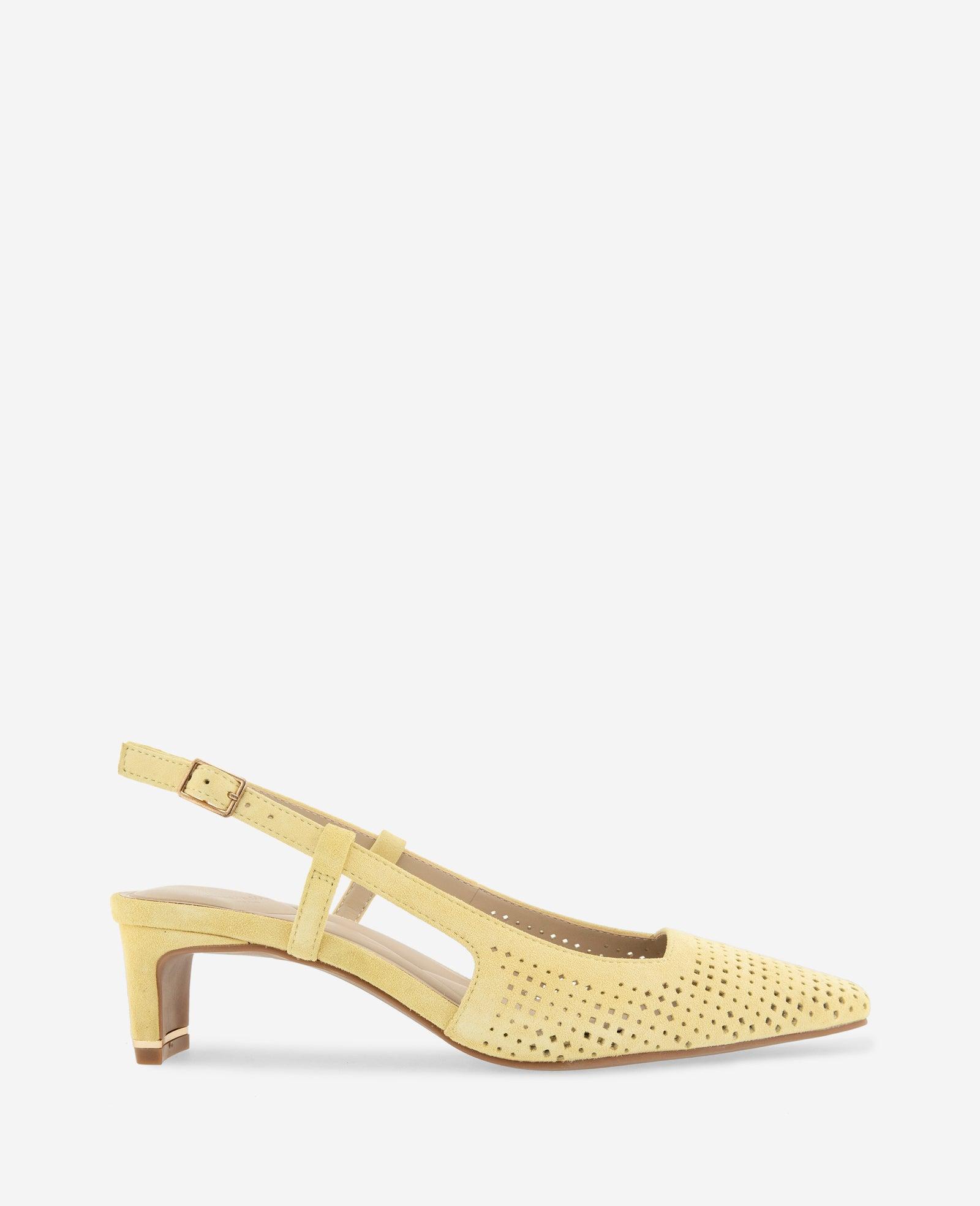 Kenneth Cole | Marbella Perforated Suede Slingback Heel by KENNETH COLE