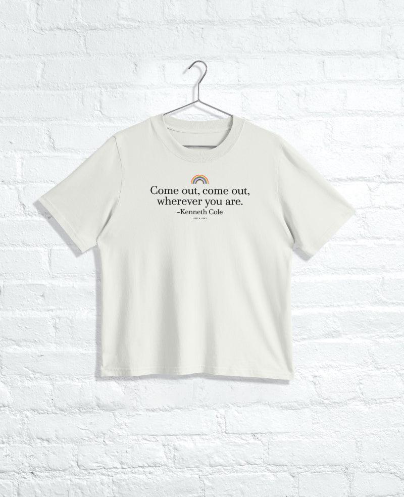 Kenneth Cole | Men's Come Out Regular Tee by KENNETH COLE