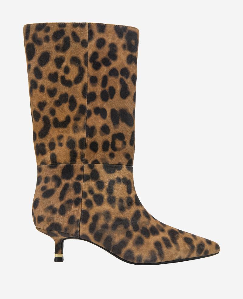 Kenneth Cole | Meryl Suede Leopard Bootie by KENNETH COLE