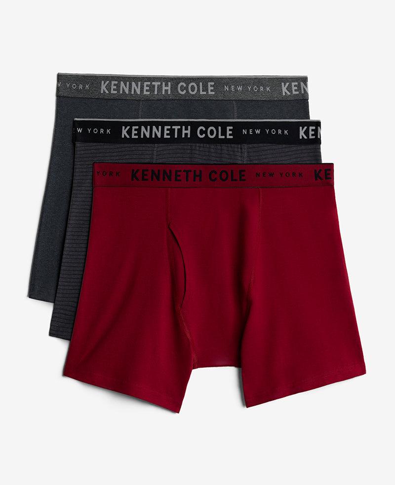 Kenneth Cole | Micro Stretch Boxer Briefs 3-Pack by KENNETH COLE