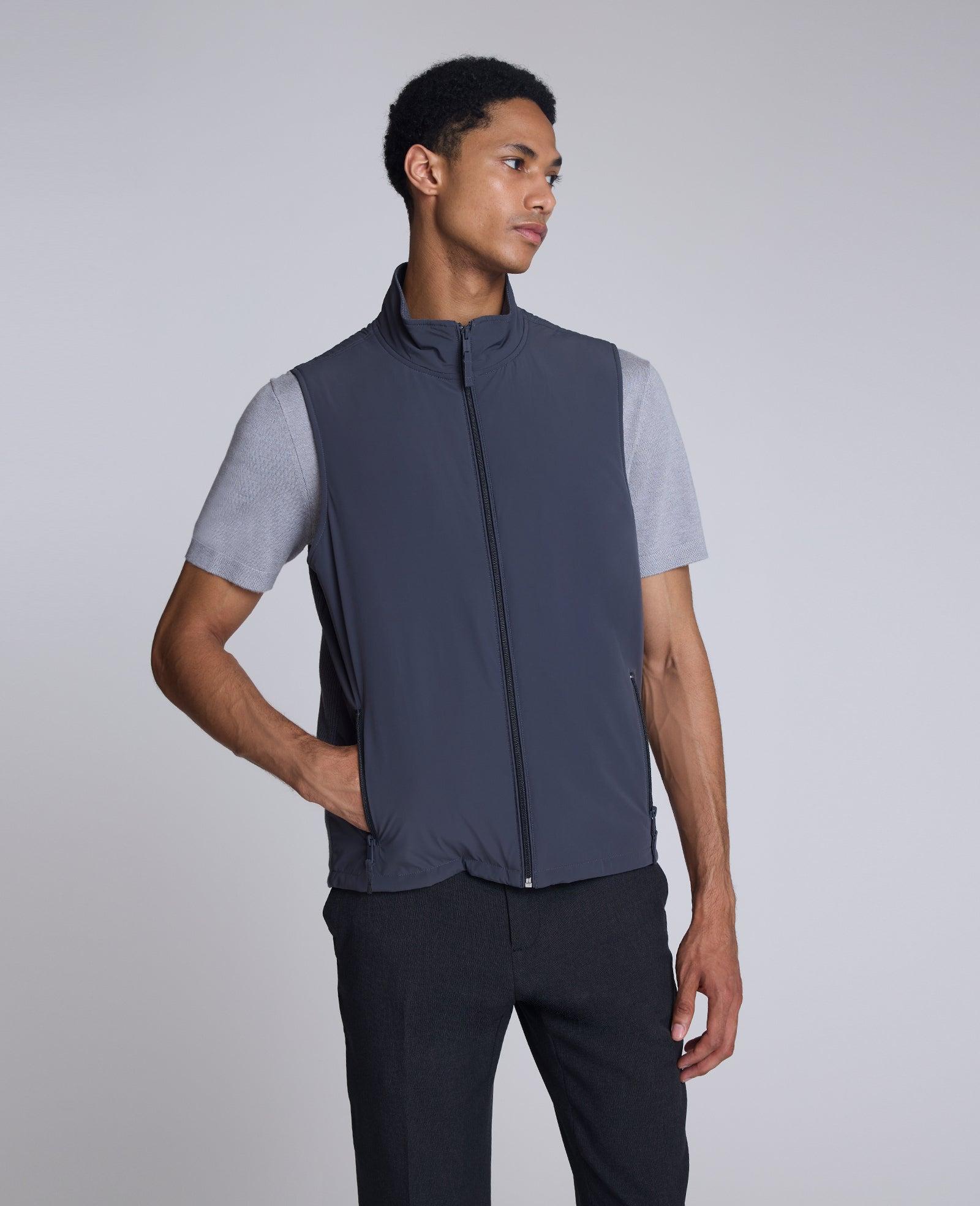 Kenneth Cole | Mixed Media Vest by KENNETH COLE