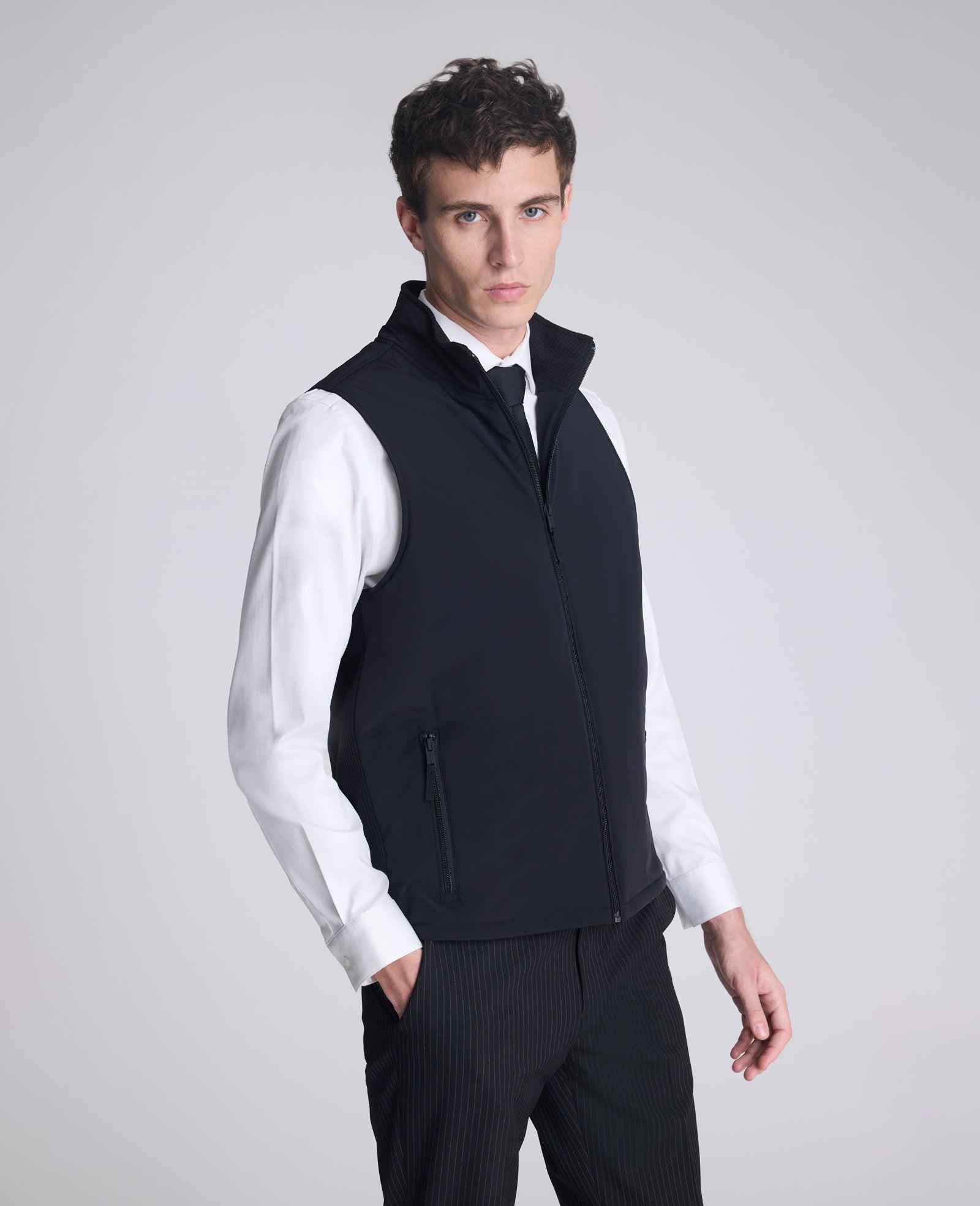 Kenneth Cole | Mixed Media Vest by KENNETH COLE
