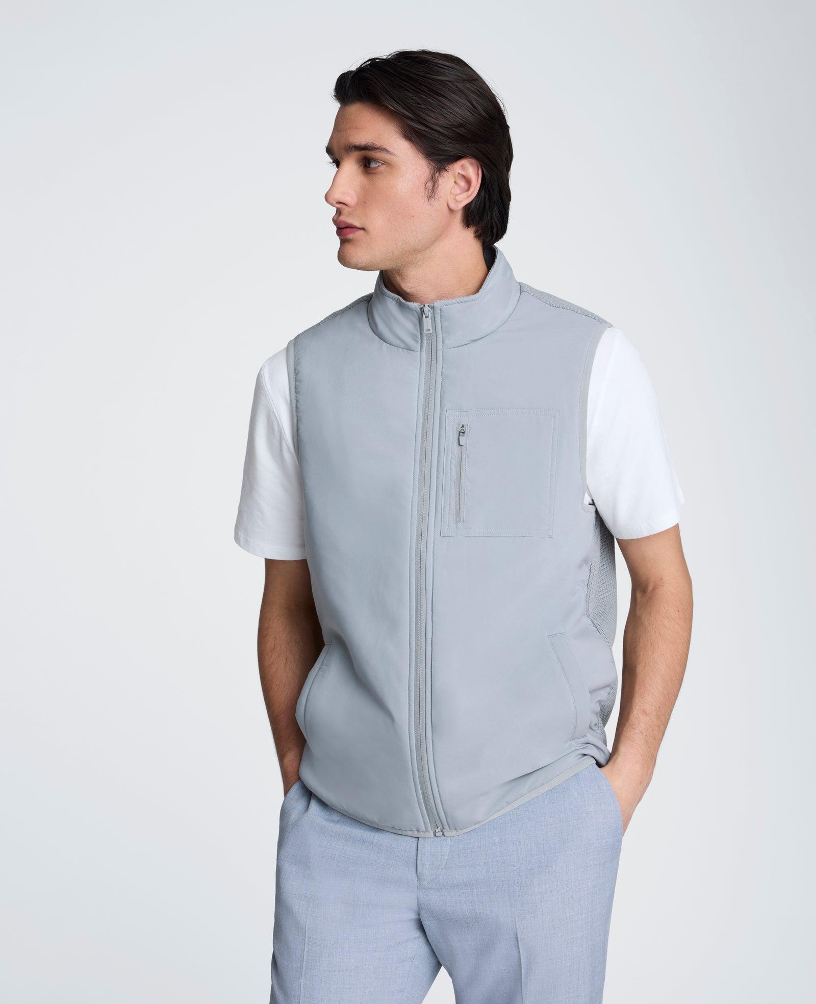 Kenneth Cole | Mixed Media Vest by KENNETH COLE