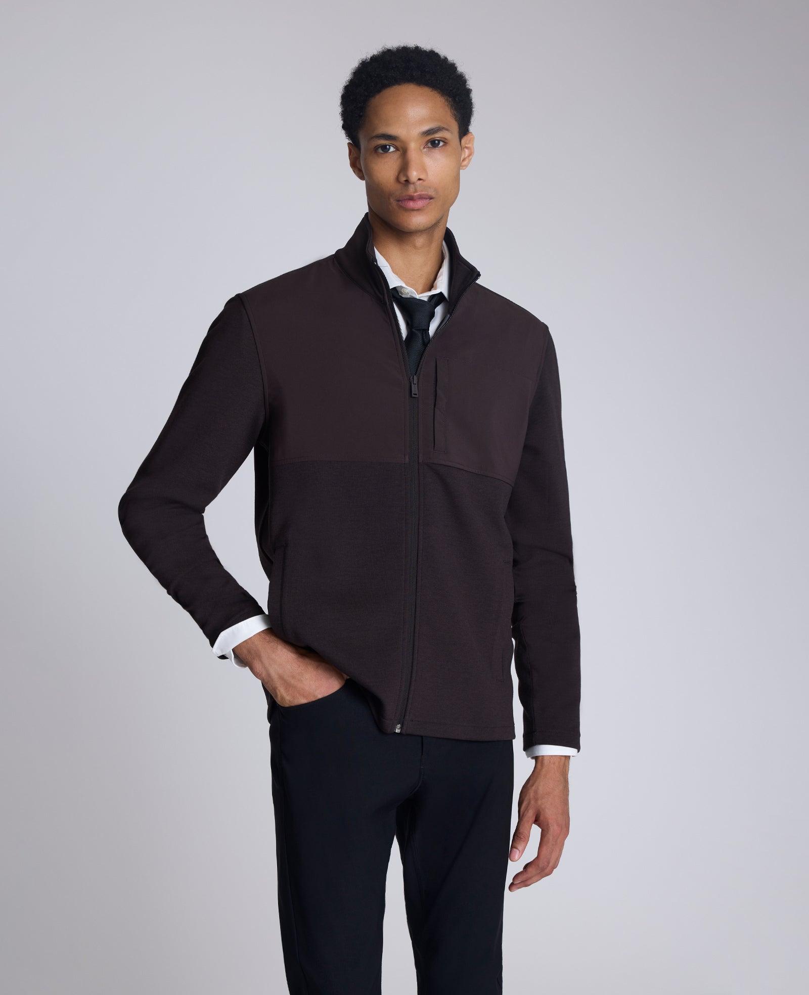 Kenneth Cole | Mock Neck Full Zip Jacket by KENNETH COLE