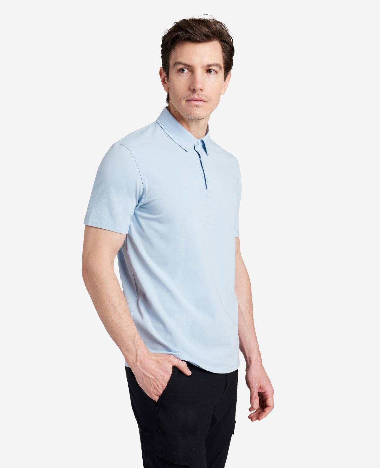 Kenneth Cole | Performance Button Polo by KENNETH COLE