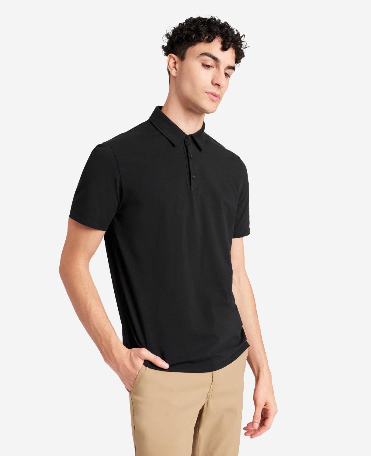 Kenneth Cole | Performance Button Polo by KENNETH COLE