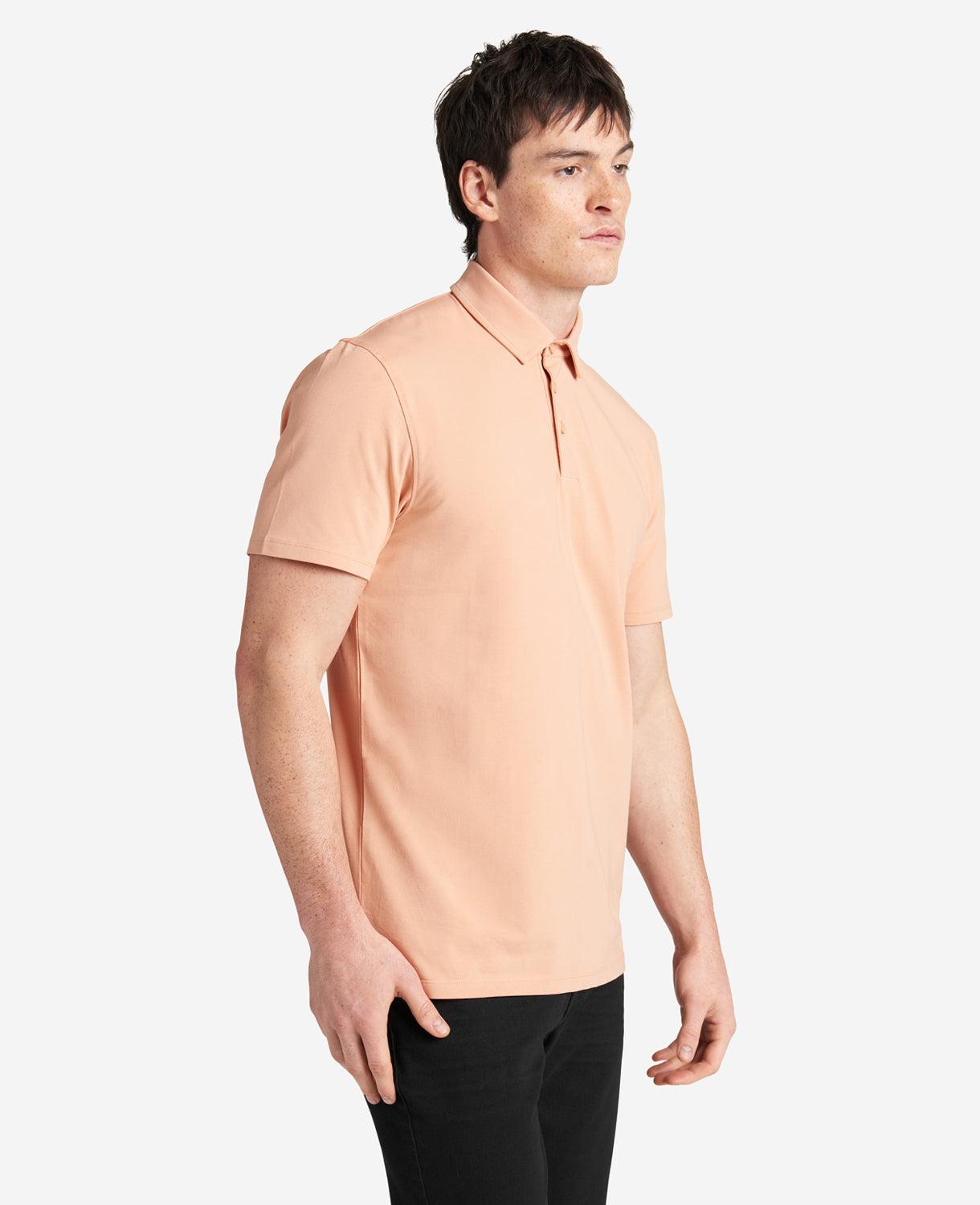 Kenneth Cole | Performance Button Polo by KENNETH COLE