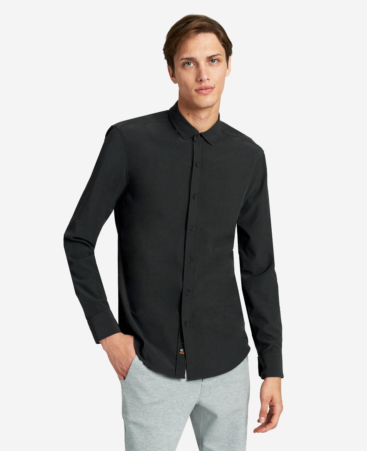 Kenneth Cole | Performance Slim Fit Button Down Shirt by KENNETH COLE